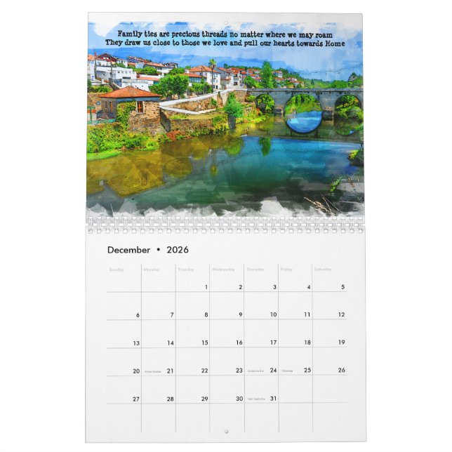 Calendario Tributos familiares (Dec 2026)