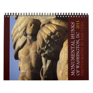 Calendario Trozos monumentales de Washington, DC 2011 -