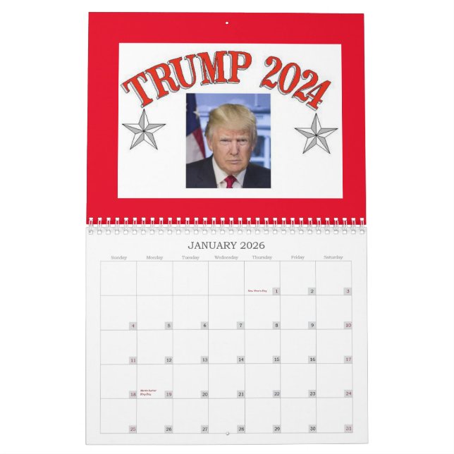 Calendario TRUMP para 2023 (Jan 2026)