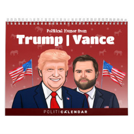 Calendario TRUMP VANCE Humor Político