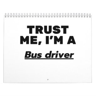 Calendario Trust Me, I'm a Bus driver