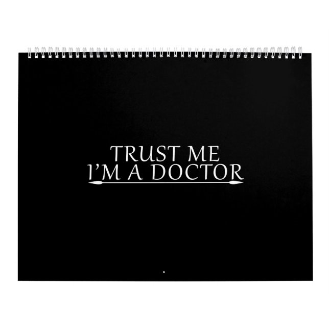 Calendario trust me i'm a doctors (Tapa)