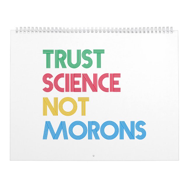 Calendario trust science Calendar (Tapa)
