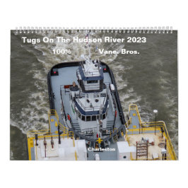 Calendario Tubos En El Río Hudson 100% Vane Bros. 2023