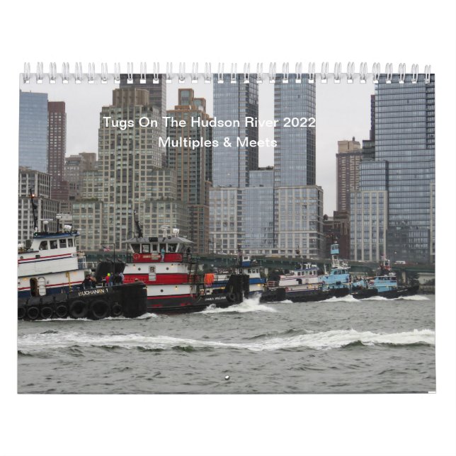 Calendario Tugs En El Río Hudson 2022 Multiples & Meets  (Tapa)