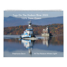 Calendario Tugs En El Río Hudson 2023 100% Dann Ocean 