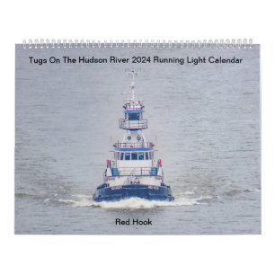Calendario Tugs en el río Hudson con luz 2024