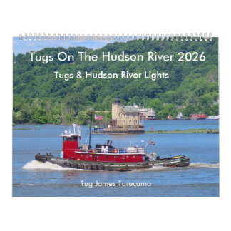 Calendario Tugs On The Hudson River 2026 Calendar