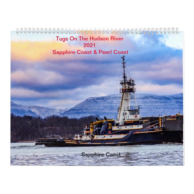Calendario Tugs Sapphire Coast & Pearl Coast 2021 (Tapa)