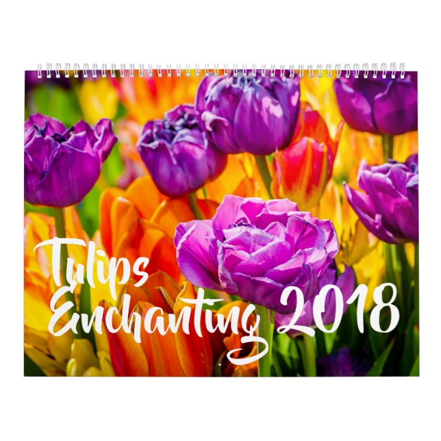 Calendario Tulipanes Hermosos (Tapa)