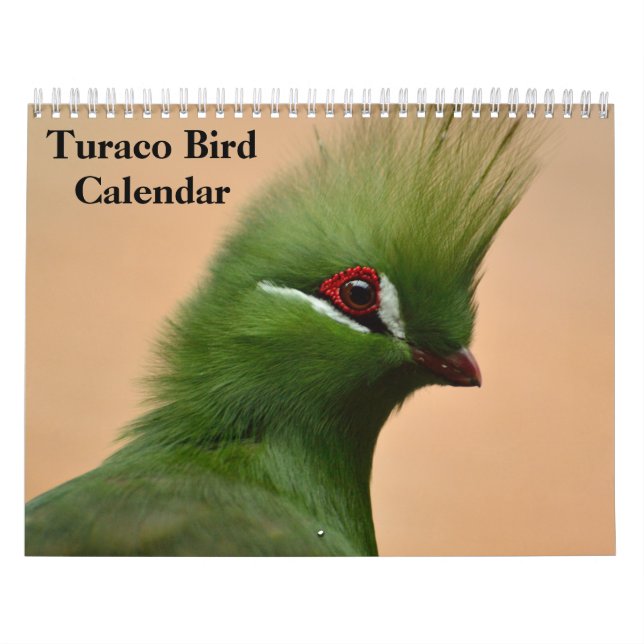 Calendario Turaco Bird 2025 (Tapa)