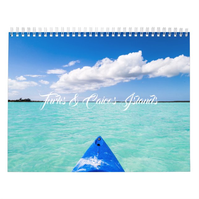 Calendario Turcas y Caicos (Tapa)