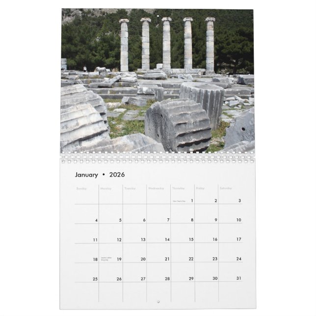Calendario Türkei (Jan 2026)