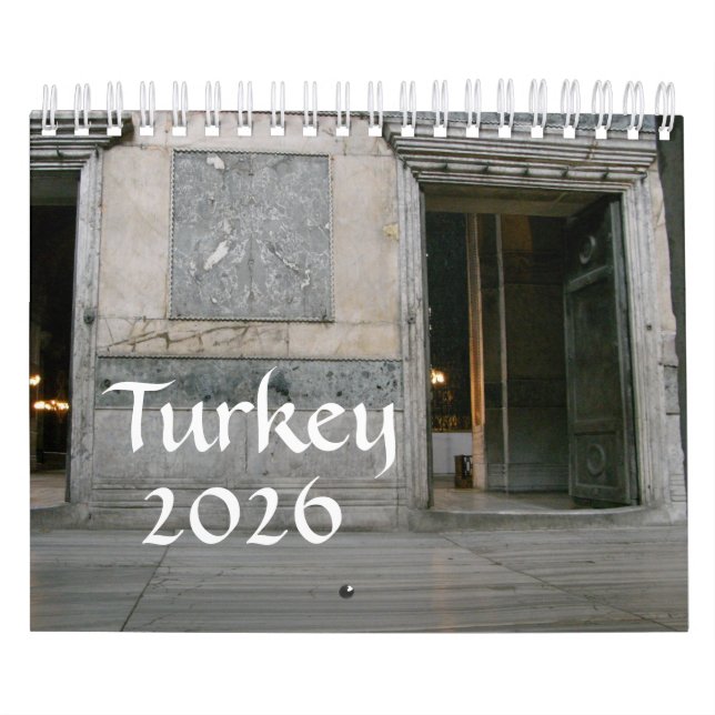 Calendario Turkey Calendar 2026 (Tapa)