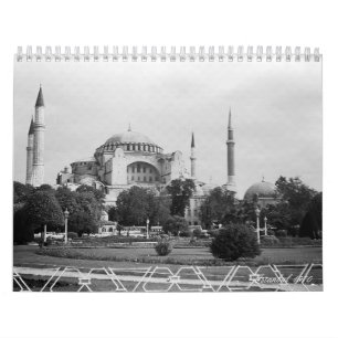 Calendario Turquía Vintage Estambul 1970
