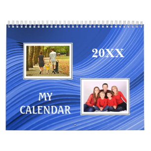 Calendario Tus fotos con Marcos Estacionales
