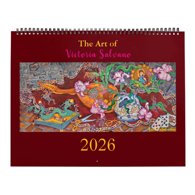 Calendario Two Page MediumCalendar, White Calendar (Tapa)