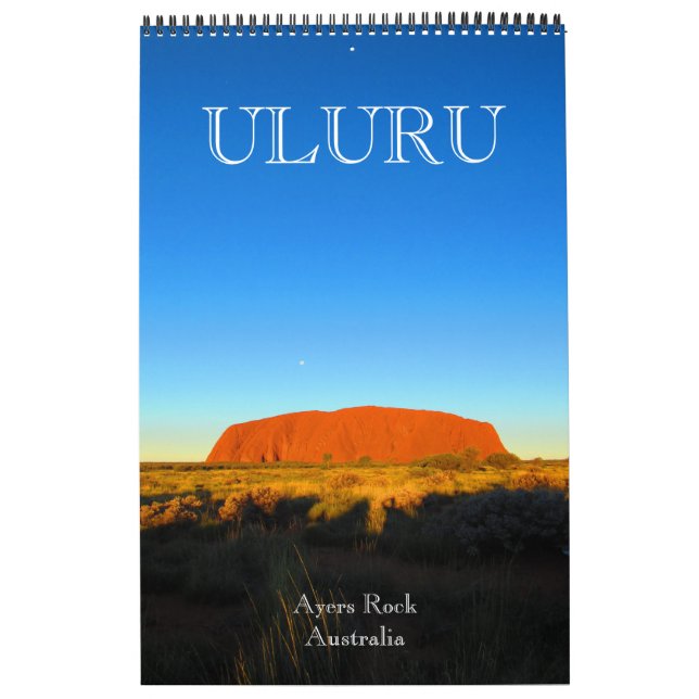 Calendario uluru australia (Tapa)