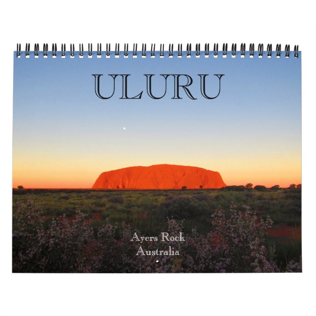 Calendario Uluru Australia 2026 (Tapa)