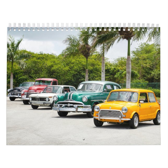 Calendario Un año con el coche aventurero (Tapa)