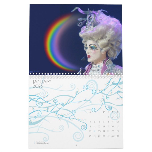 Calendario ¡Un año de absurdo! (Jan 2026)