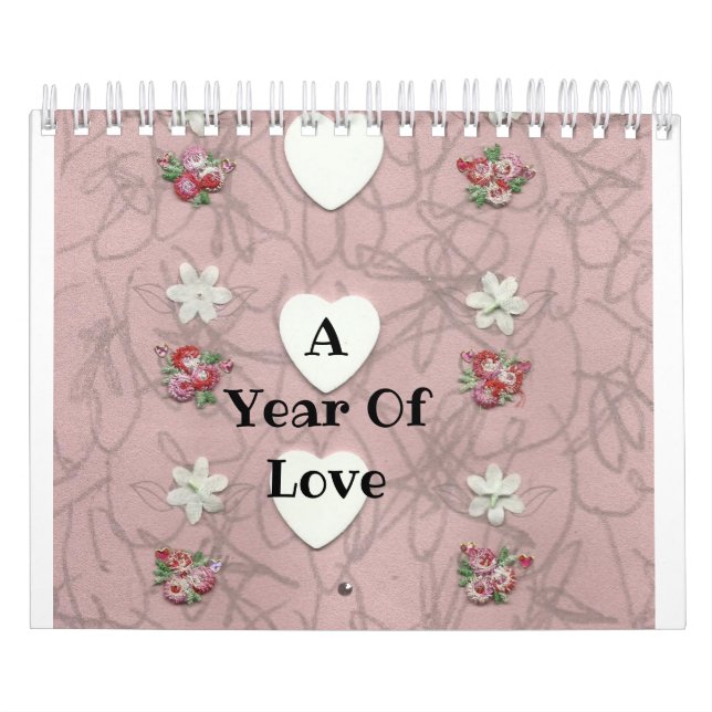 Calendario Un año de amor (Tapa)