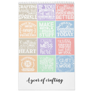 Calendario Un año de elaboración