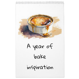 Calendario Un año de inspiración de los pasteles