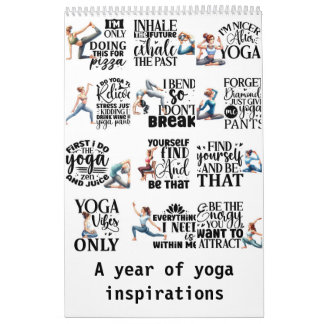 Calendario Un año de inspiración de yoga