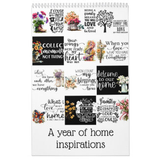 Calendario Un año de inspiración en casa