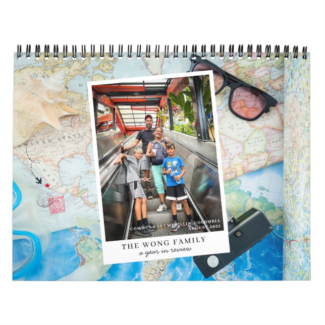 Calendario Un año de revisión | 82 Viajes fotográficos (Tapa)