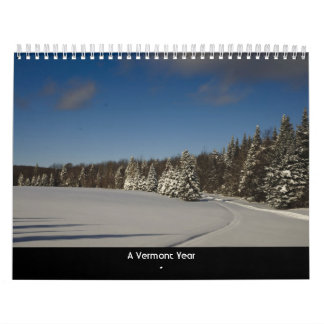Calendario Un año de Vermont