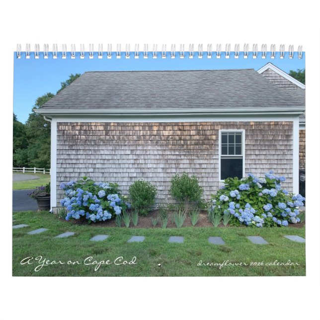 Calendario Un año en Cape Cod: dreamflower 2025 (Tapa)
