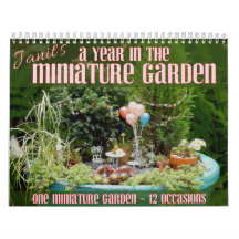 Un año en el jardín miniatura