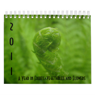 Calendario Un año en frutas, verduras y flores