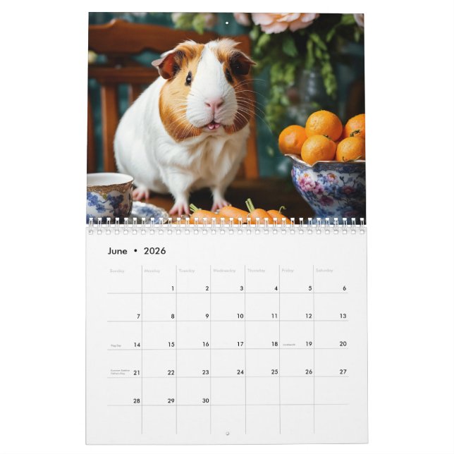 Calendario Un año en la industria animal (Jun 2026)