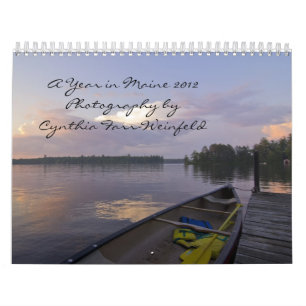 Calendario Un año en Maine 2012