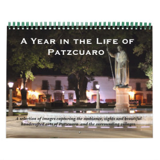 Calendario Un año en Patzcuaro, México