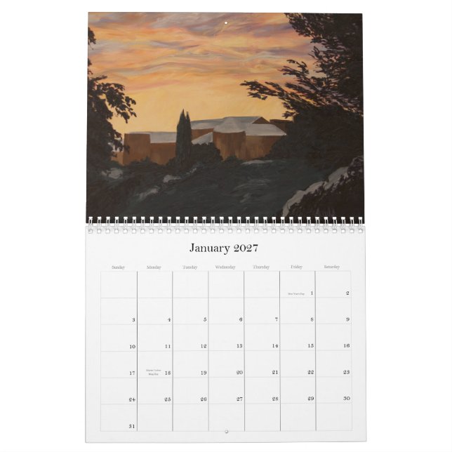 Calendario Un año en Provence 2013 (Jan 2027)