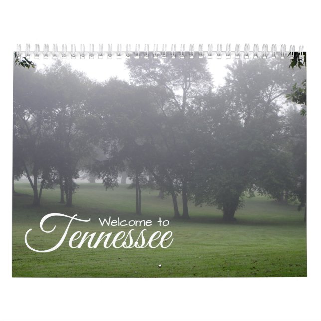 Calendario Un año en Tennessee (Tapa)