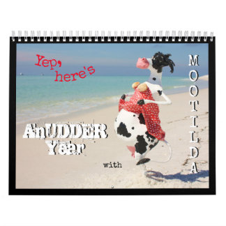 Calendario Un año UDDER te hará reír con Mootilda