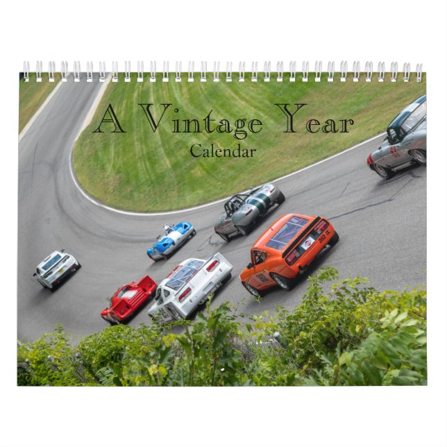 Calendario Un Año Vintage (Tapa)