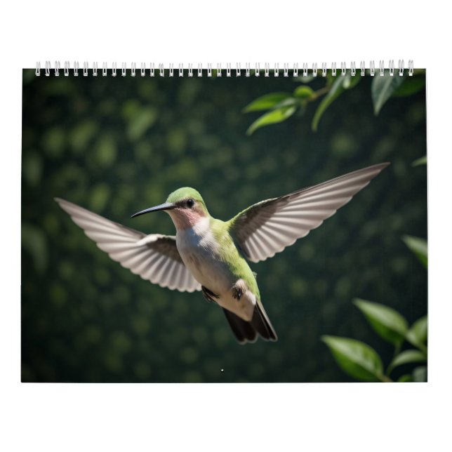 Calendario Un bonito cuadro de temporada (Reverso)