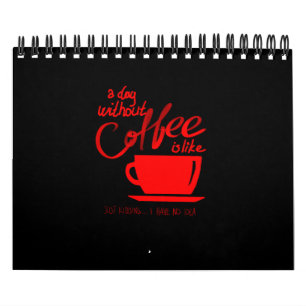 Calendario Un día sin café