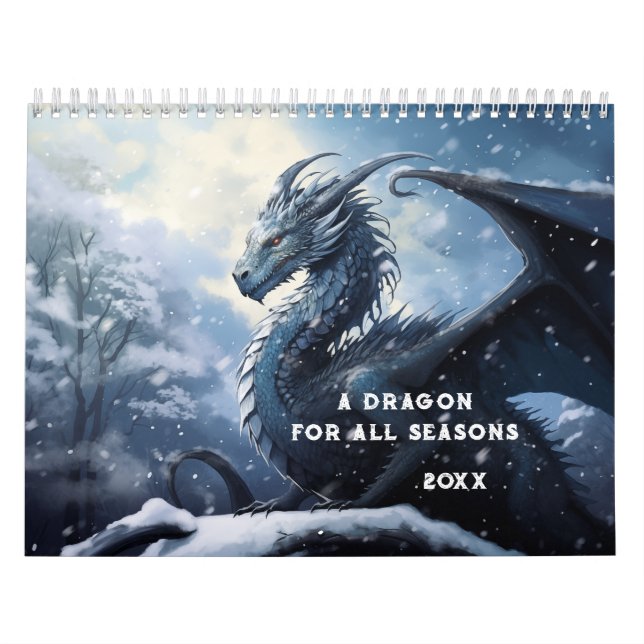 Calendario Un Dragón Para Todas Las Temporadas (Tapa)