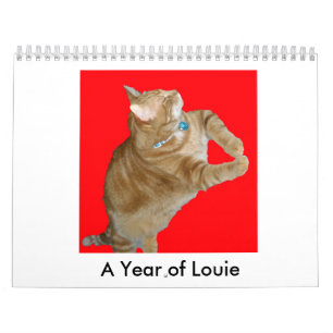 Calendario Un ~ fino del fandango al año de Louie