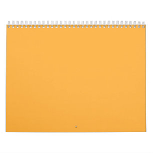 Calendario un fondo amarillo con
