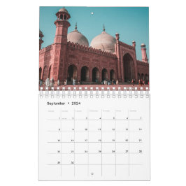 Calendario Un mundo de mezquitas Muro Islámico Musulmán