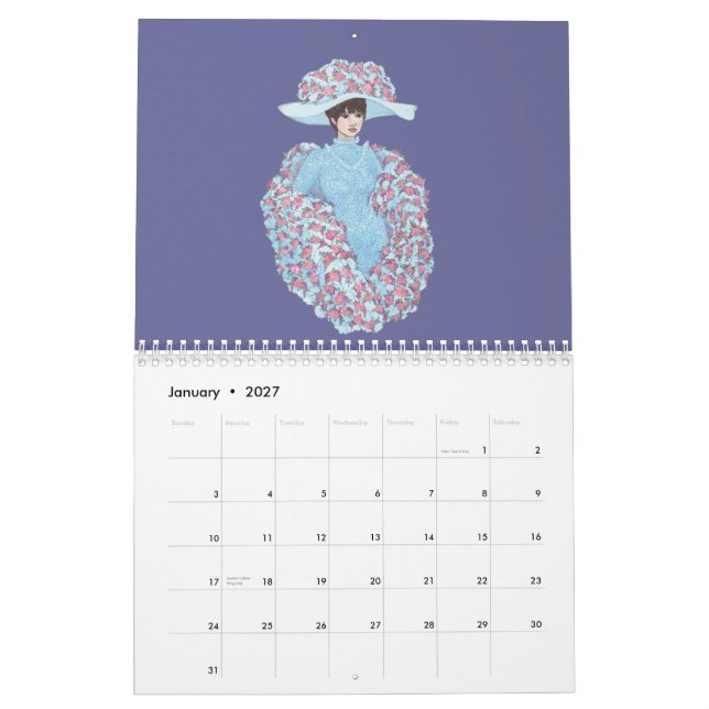 Calendario Un poco del y un poco de eso (Jan 2027)