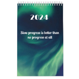 Calendario Un progreso lento es mejor que ningún progreso